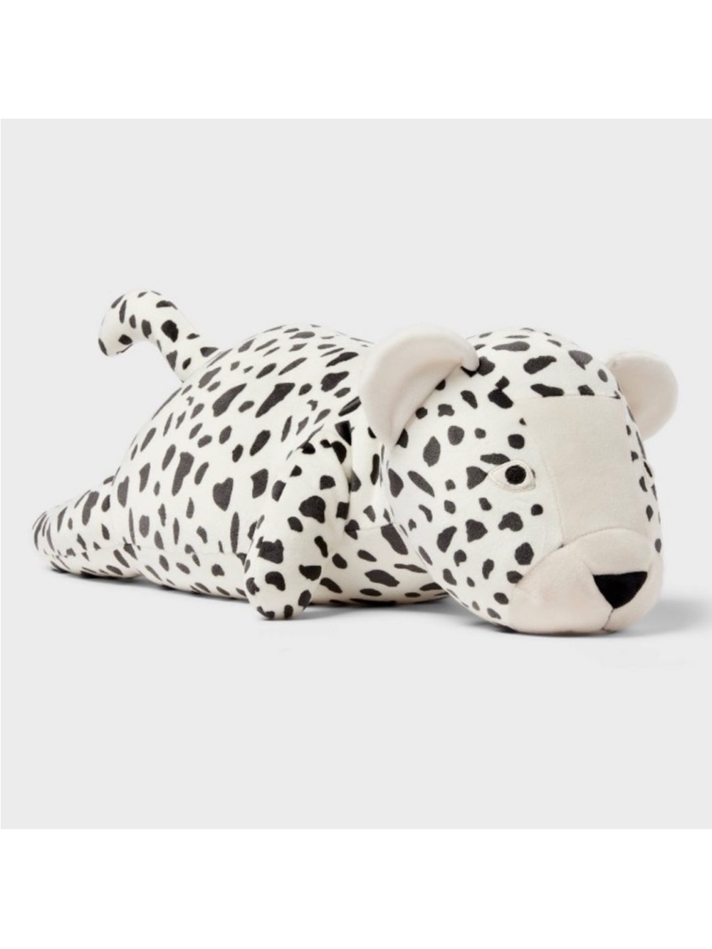 NWT Cheetah Weighted Plush Throw Pillow Stuffed Animal Black/White - Pillowfort